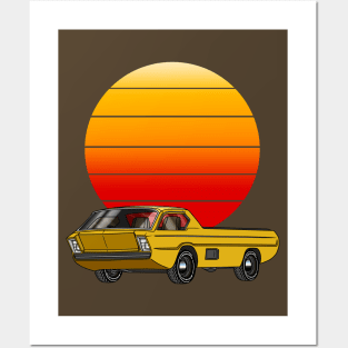 1965 Dodge Deora Pickup Truck Concept Posters and Art